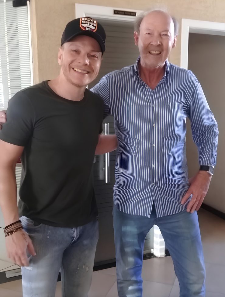 Personalidade recebida no Treville Hotel em Carazinho RS